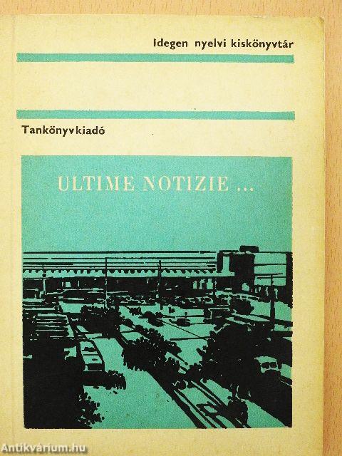 Ultime notizie...