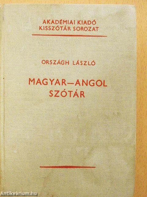 Magyar-angol szótár