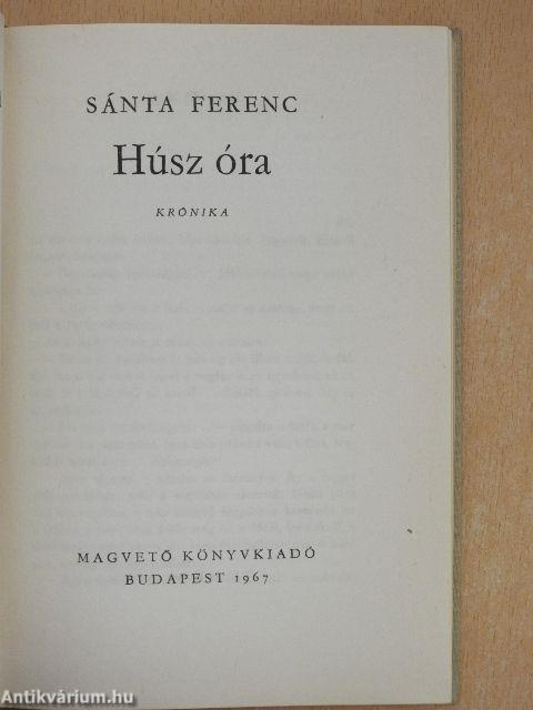 Húsz óra