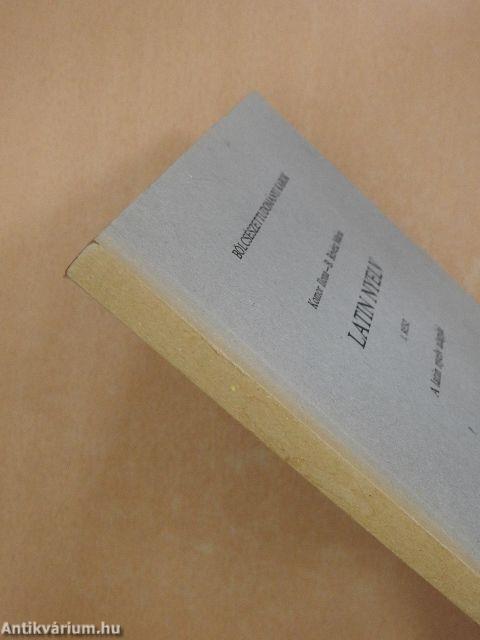 Latin nyelv I.