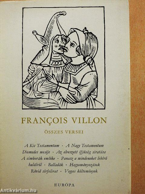 Francois Villon összes versei