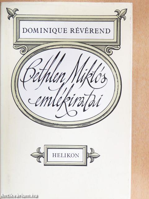 Bethlen Miklós emlékiratai