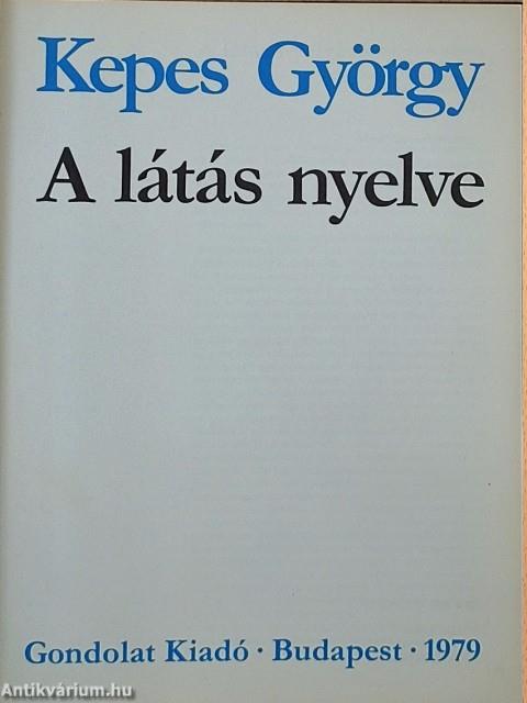 A látás nyelve