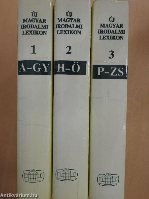 Új magyar irodalmi lexikon 1-3.