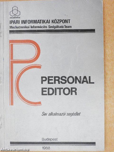 Personal Editor