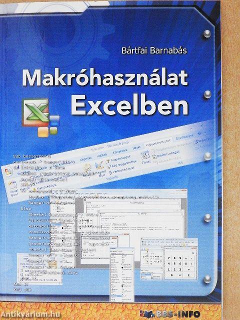 Makróhasználat Excelben