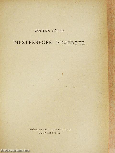 Mesterségek dicsérete