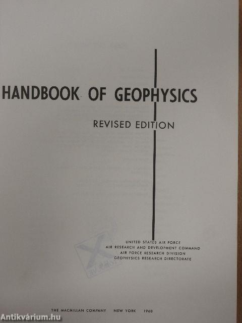 Handbook of Geophysics