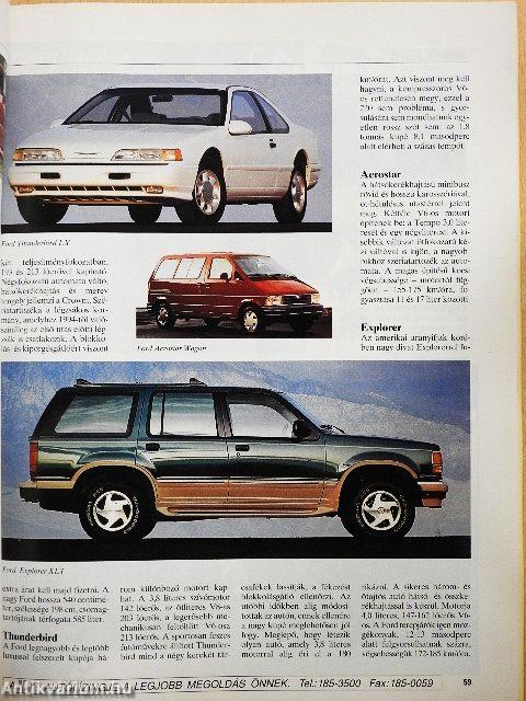 Autó katalógus 1993/1994.