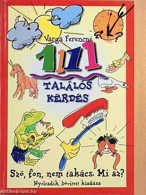 1111 találós kérdés