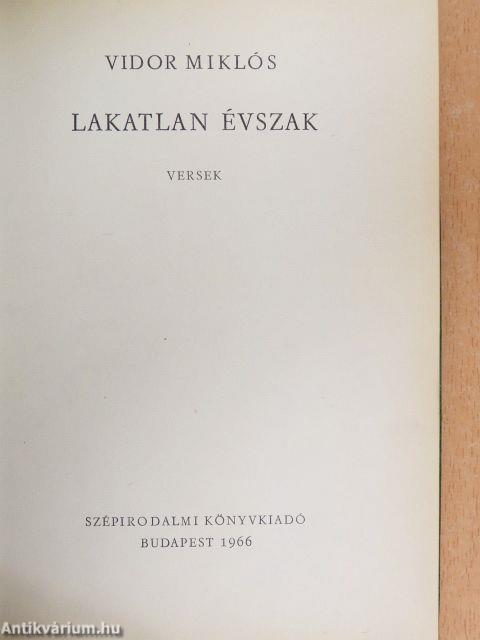 Lakatlan évszak