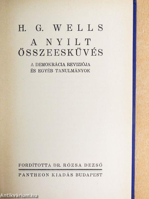 A nyilt összeesküvés