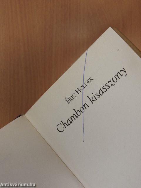 Chambon kisasszony
