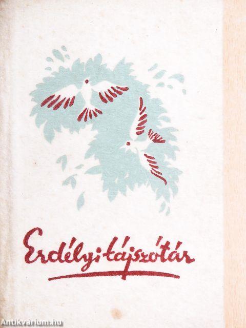 Erdélyi tájszótár