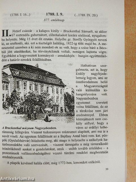 Emléknapok Erdélyben I-IV.