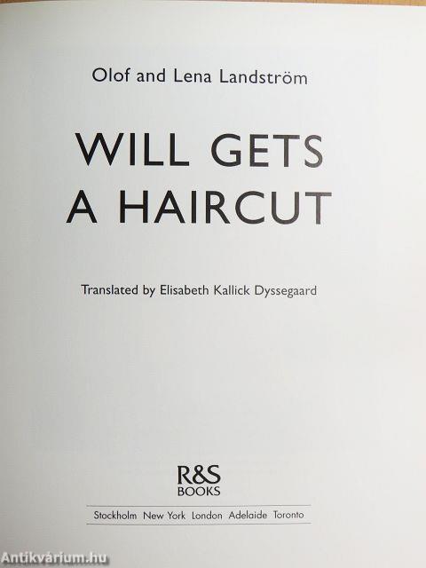 Will gets a haircut