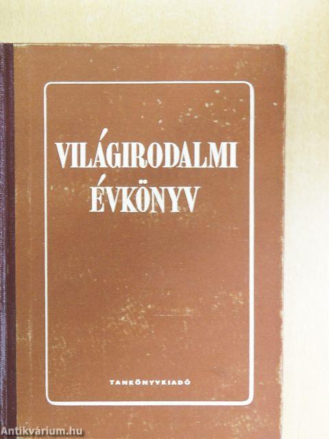 Világirodalmi évkönyv