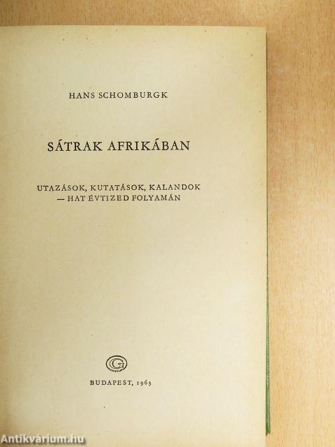 Sátrak Afrikában
