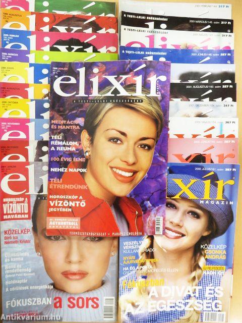 Elixír/Új Elixír Magazin 1998-2002. (vegyes számok) (21 db)