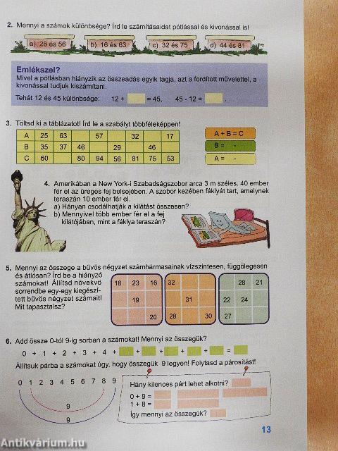 Harmadik matematikakönyvem