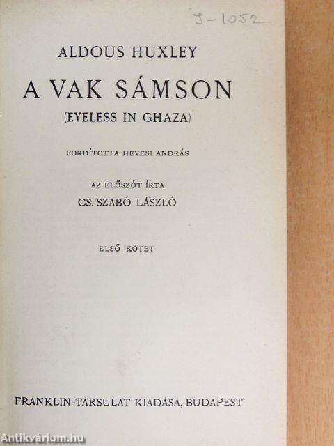 A vak Sámson I-II.
