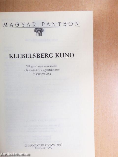 Klebelsberg Kuno