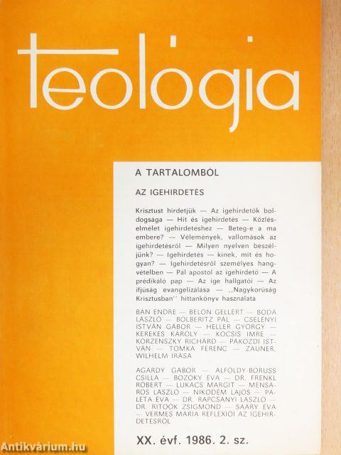 Teológia 1986/2.