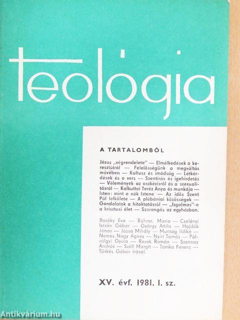 Teológia 1981/1.