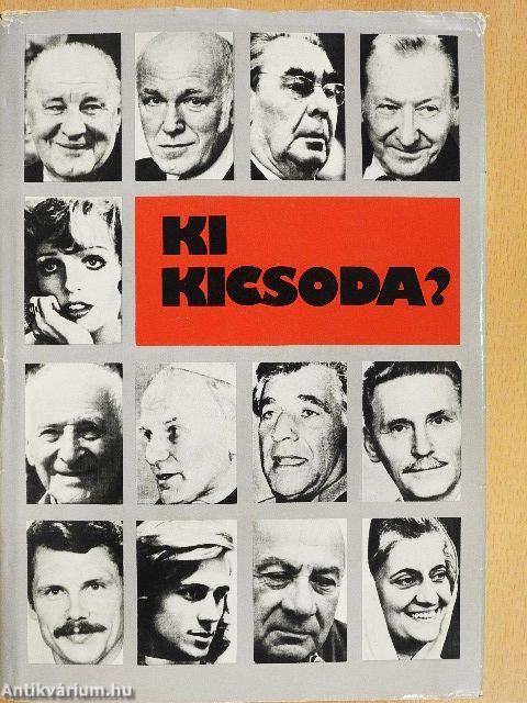 Ki kicsoda?