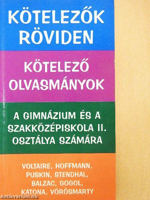 Kötelező olvasmányok
