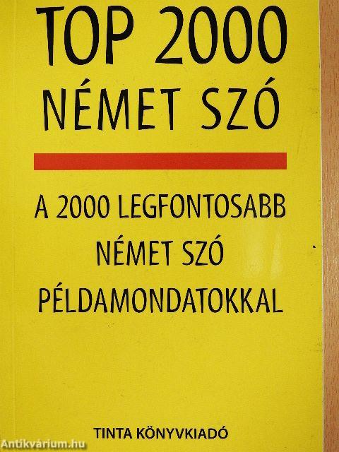 Top 2000 német szó