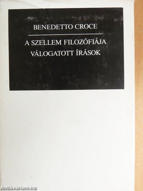 A szellem filozófiája