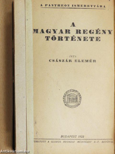 A magyar regény története