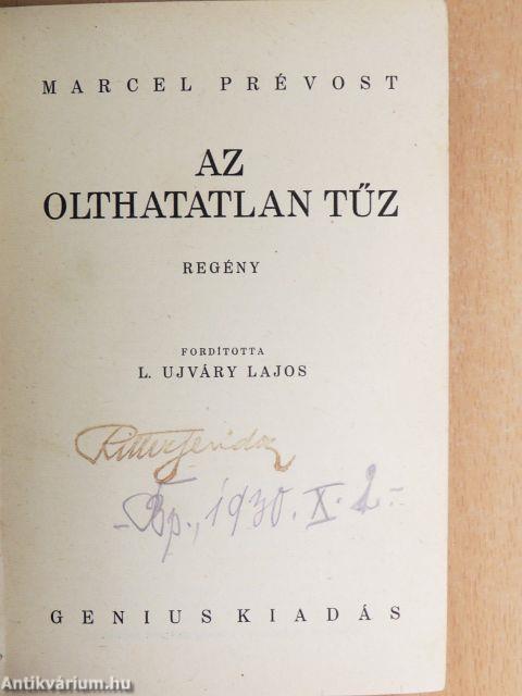 Az olthatatlan tűz