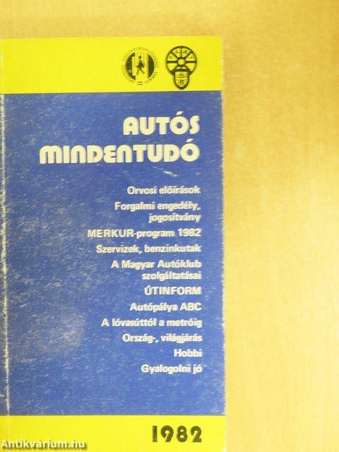 Autós mindentudó 1982
