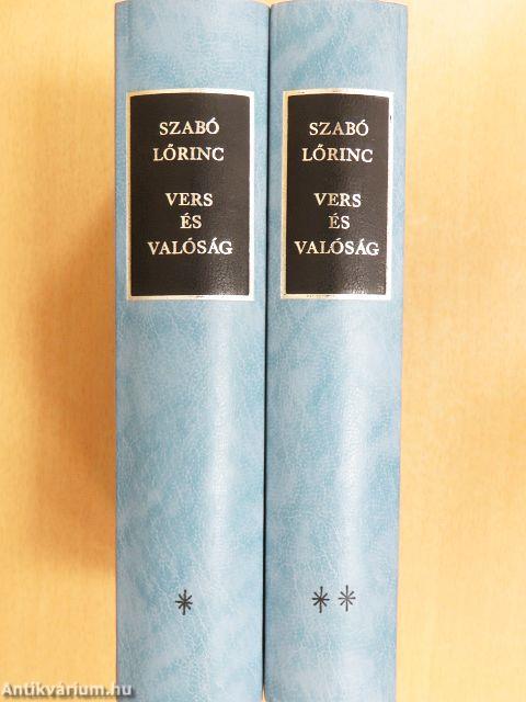 Vers és valóság I-II.