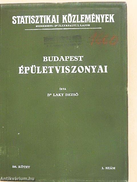 Budapest épületviszonyai