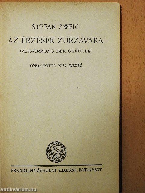 Az érzések zürzavara