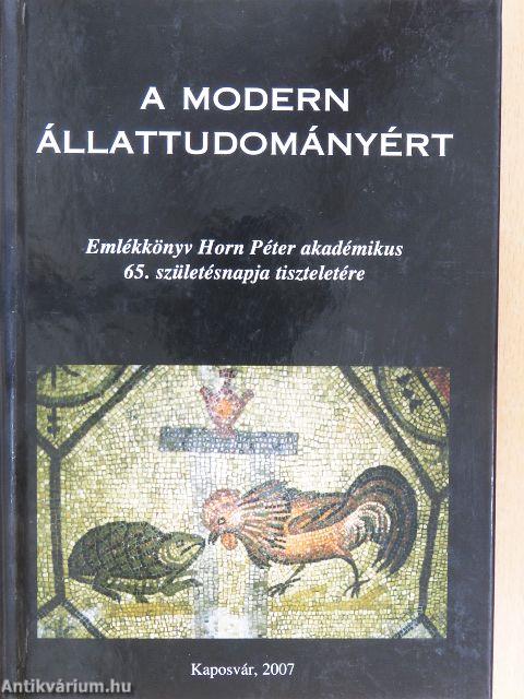 A modern állattudományért