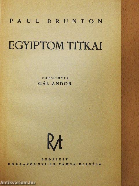 Egyiptom titkai