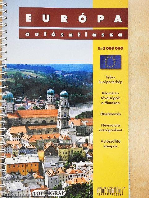 Európa autósatlasza