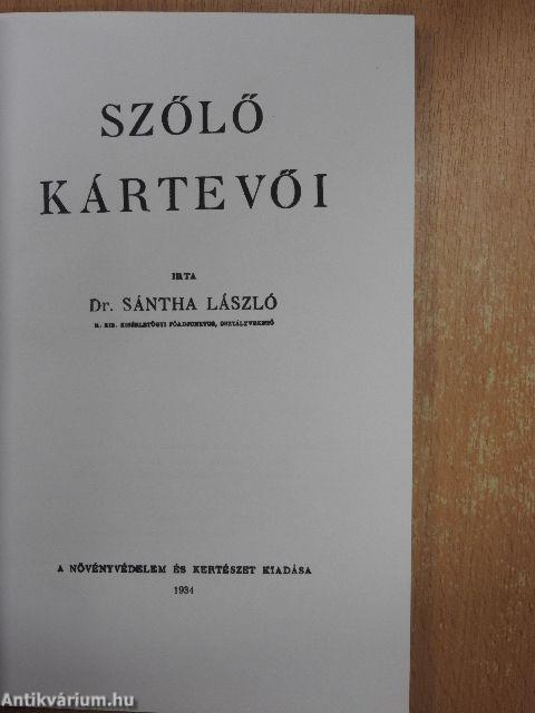 Szőlő kártevői