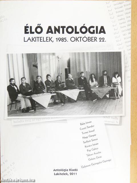 Élő antológia - CD-vel