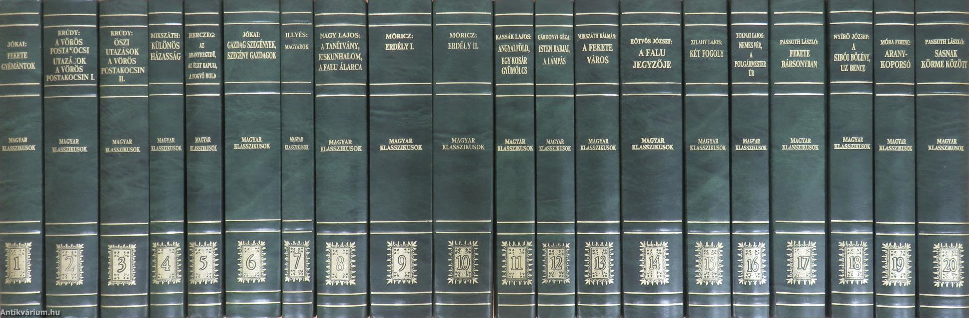 Magyar Klasszikusok 1-20.