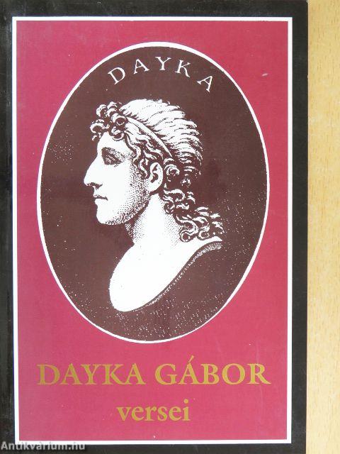 Dayka Gábor versei