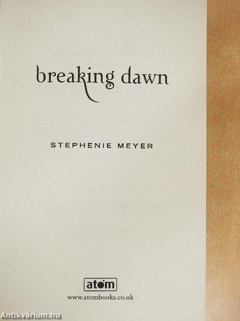 Breaking Dawn