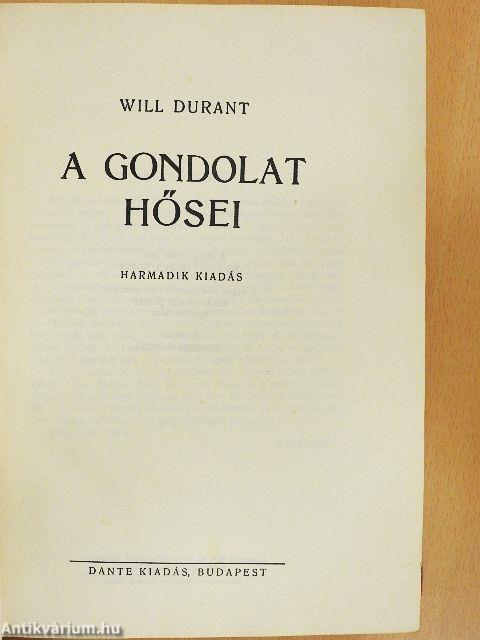 A gondolat hősei