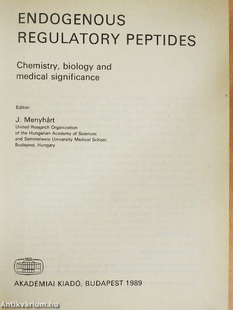 Endogenous Regulatory Pertides