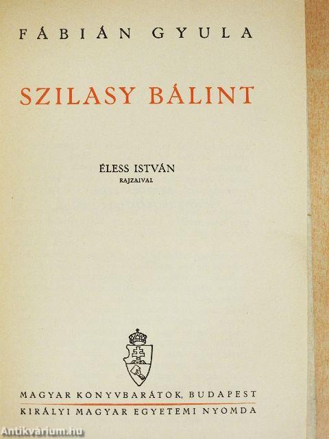 Szilasy Bálint
