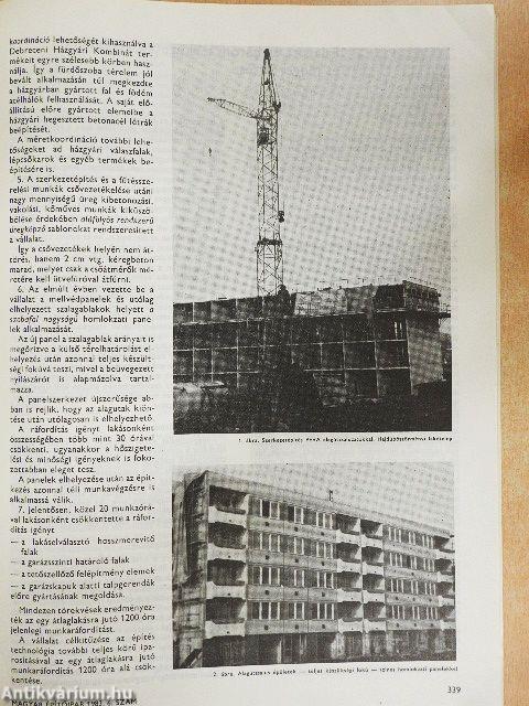 Magyar Építőipar 1983/6.